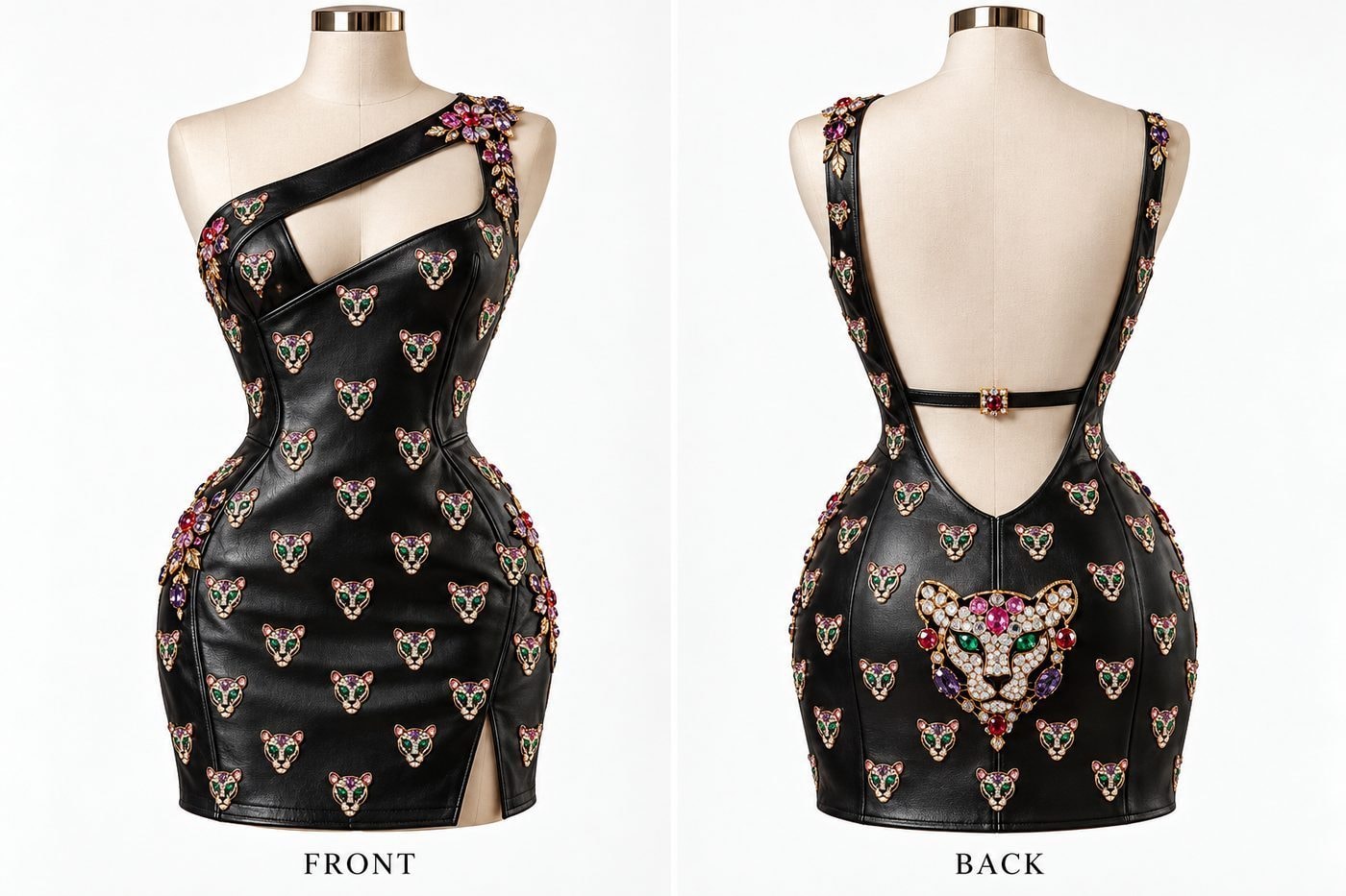 Jaguar Evening Mini Dress