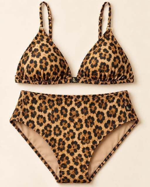 Baby Girl Bikini — Gold LL Tag